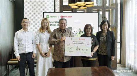 Bank OCBC NISP Salurkan Kredit Lewat P2P Lending AdaKami Senilai Rp 100