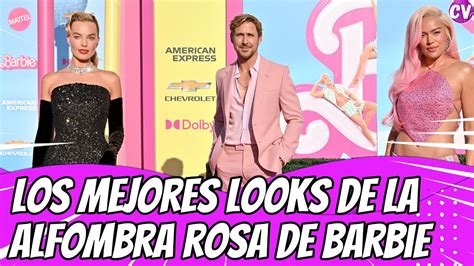 Los MEJORES LOOKS De La ALFOMBRA ROSA De Barbie YouTube