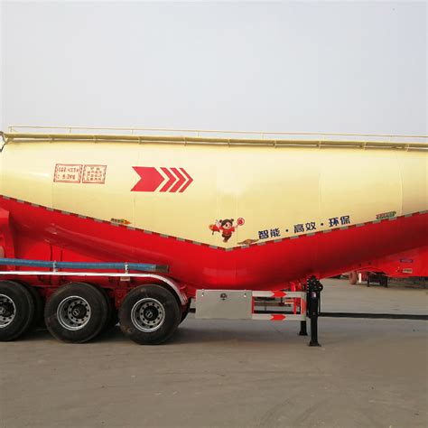 3 Axles 45cbm V Type Cement Tanker Bulk Cement Tank Bulk Tanker Trailer