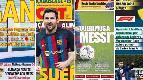 Lionel Messi Al Inter Miami Las Portadas De Los Diarios Del Mundo