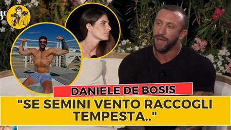 Daniele De Bosis Risponde A Tommaso Se Semini Vent YouTube