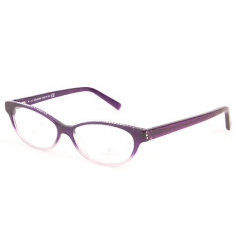 Swarovski Women's Crystal Cateye Eyeglass Frames SW5012 $240 NEW | eBay