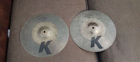 Zildjian 13 1 4 K Custom Hybrid Hi Hats Mastersound Reverb