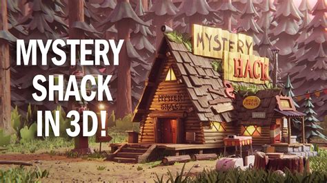 Mystery Shack In D Gravity Falls Youtube