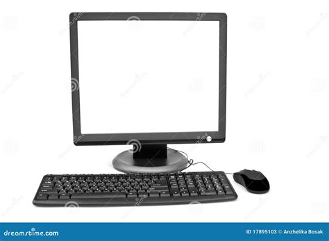 Monitor, Keyboard, Mouse Stock Photos - Image: 17895103