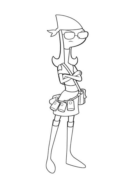 Candace Divertida Para Colorir Imprimir E Desenhar Colorir Me