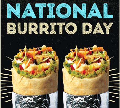 National Burrito Day Celebration In USA - DayCelebrate 2024