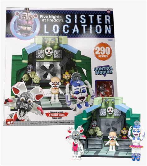 Five Nights At Freddy's - Fnaf Sister Location Lego Sets - 1300x1300 ...