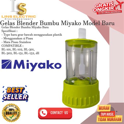 Jual Blender Bumbu Basah Set Miyako Bl Bl Bl Bl Bl