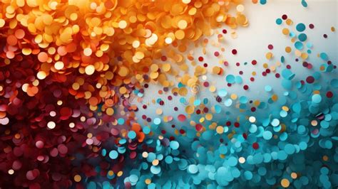 Colorful Confetti in Front of White Background. Stock Photo - Image of party, birthday: 305564446