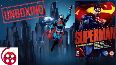 Unboxing DC Superman Animated Collection Blu Ray YouTube