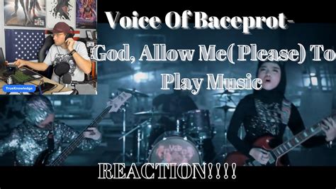 REACTION To God Allow Me Please To Play Music By Voice Of Baceprot On