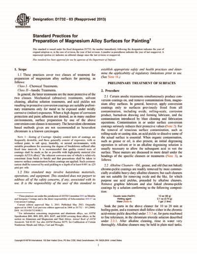 Astm D Standard Practices For Preparation Of Magnesium Hot Sex