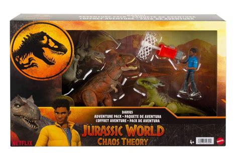 Jurassic World: Chaos Theory Darius Adventure Figure Pack New With Box ...