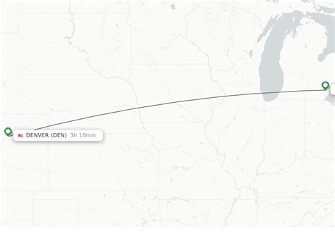 Direct Non Stop Flights From Detroit To Denver Schedules