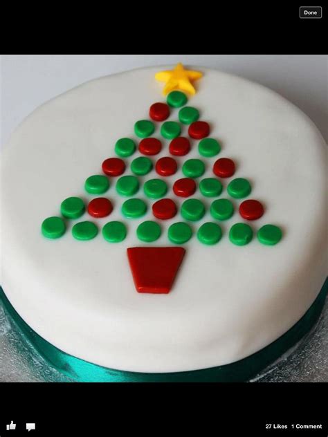 Simple Christmas Tree Cake Designs | The Cake Boutique