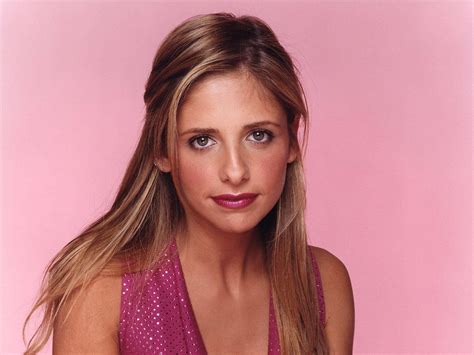 Download Blonde Actress Celebrity Sarah Michelle Gellar Hd Wallpaper