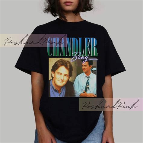 Retro Chandler Bing Shirt Chandler Bing T-shirt Chandler - Etsy