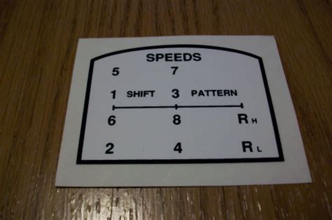 shift pattern decals  decal store