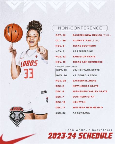 Lobo Basketball Schedule 2024 - rici demetra