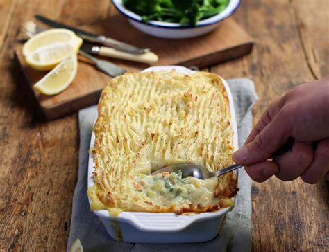 Creamy Leek Tarragon Fish Pie Recipe Abel Cole