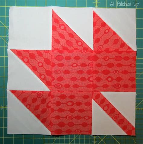 All Patched Up Maple Leaf Block Tutorial