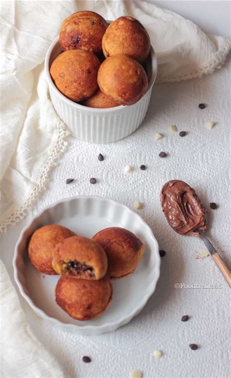 Donut Balls(Appe Pan/Aebleskiver Pan Recipe) with Nutella | Recipe | Nutella recipes ...