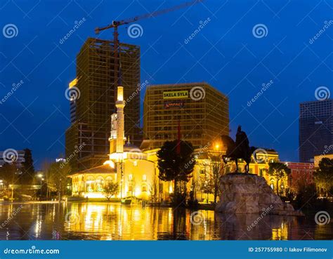 Hajji Et Hem Bey Mosque In Tirana Albania Editorial Image Image Of