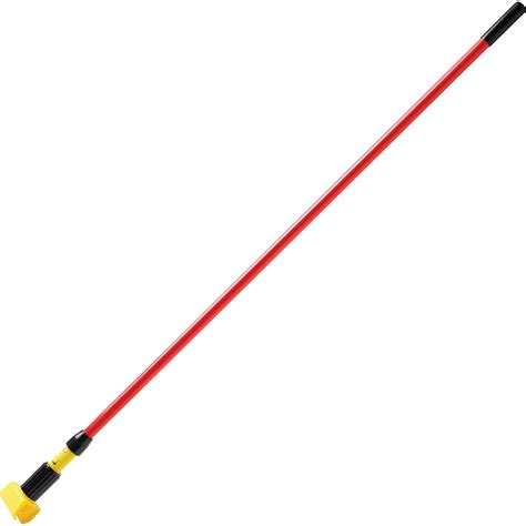 Rubbermaid Commercial Gripper Fiberglass Mop Handle 60 Red Yellow