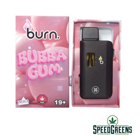 Burn Disposable Weed Vaporizer G Speed Greens