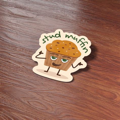 Stud Muffin Sticker Sentinel Supply