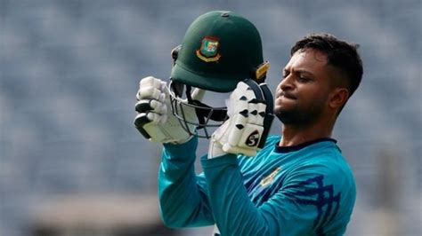 Shakib Al Hasan Doubtful For India Clash At Wc Ban Head Coach