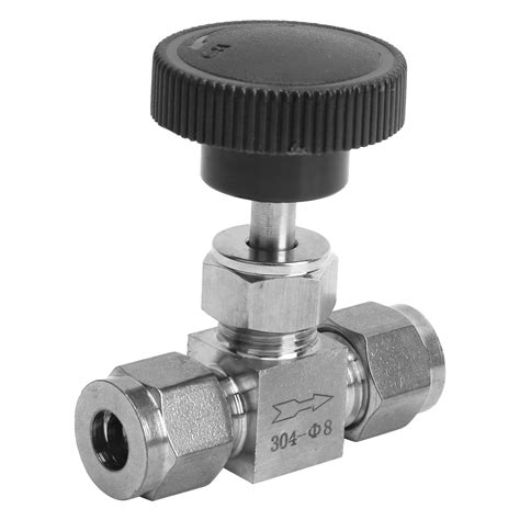 2024 304 Stainless Steel Valve 2way High Pressure Needle Flow Control For Water Gas Oil