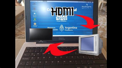 como CONECTAR la JUANA MANSO a CUALQUIER televisión con HDMI YouTube