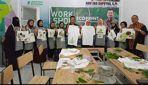 Bisnis Ecoprint UMKM Ramah Lingkungan Dan Menjanjikan