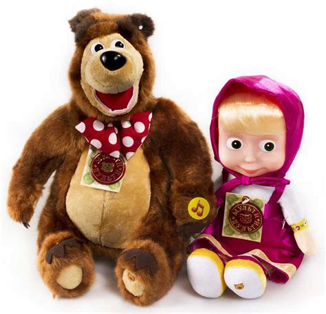 Masha and the Bear toys : Masha i Medved in the USA