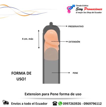 Extensión Para Pene Tipo Funda Importadora Erótica Sex Shop