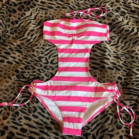 Victoria Secret Bathing Suit New Bathing Suit Never Worn Pink Victorias Secret Swim One Pieces