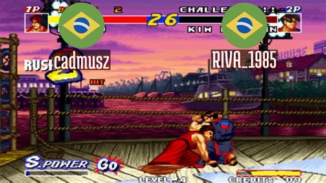 Ft Rbff Cadmusz Br Vs Riva Br Real Bout Fatal Fury Rbff