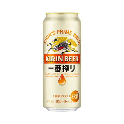 キリン一番搾り生ビール 350ml 缶｜商品・品質情報（お酒）｜キリン