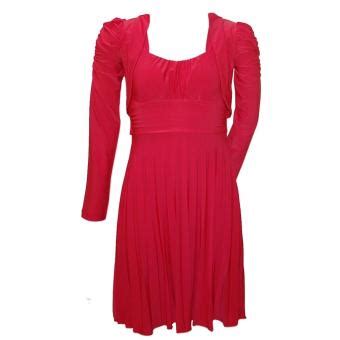 Eisend Festliches Kleid Mädchen mit Bolero rot Exclusive Kindermode