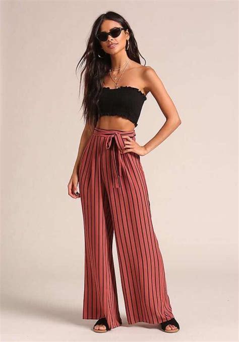 Outfits Con Pantalones Palazzo De Moda Moda Y Estilo