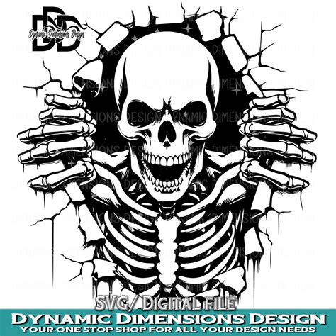 skull   wall  dynamic dimensions thehungryjpeg