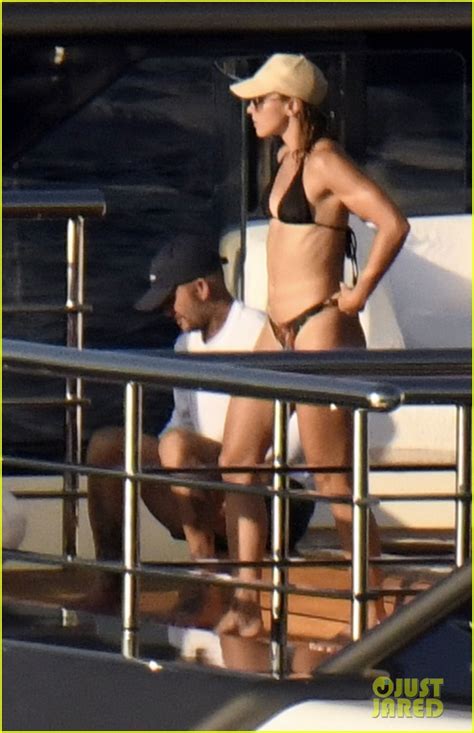 Photo: victoria beckham wears red bikini david beckham jetskis vacation ...