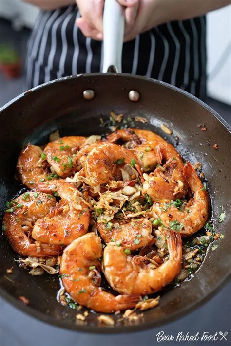 Best Soy Glazed Garlic Shrimp Bear Naked Food