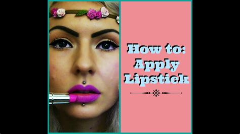 How To Apply Lipstick Perfectly 💄 Step By Step Tutorials And Tips How To Apply Lipstick