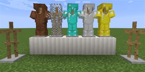 Minecraft How To Make An Armor Stand