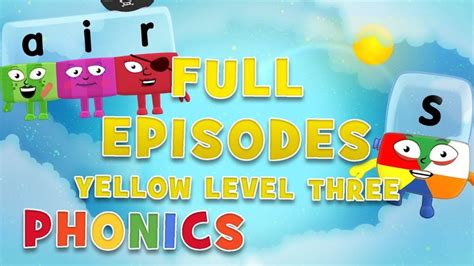 Alphablocks Yellow Level Three Full Episodes 15 16 Homeschooling Learn To Read Withme