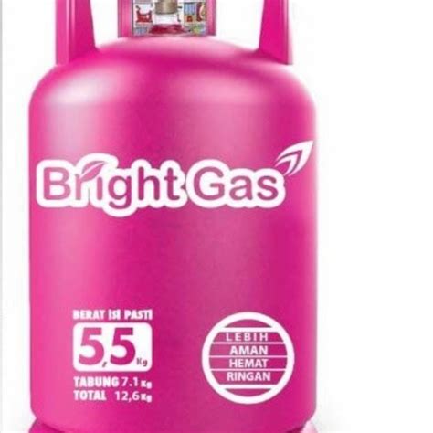 Jual Tabung Gas Pink Kg Isi Lpg Bright Gas Khusus Gojek Grab