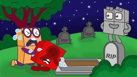 RIP Numberblocks 4 Nb 1 And 2 Face With Sadness Numberblocks Fanmade